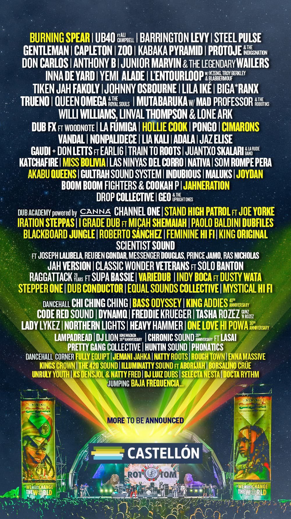 Rototom Sunsplash 2023 | Cartel, Entradas, Horarios Y Hoteles