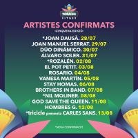 Cartel Festival Jardins Terramar 2022