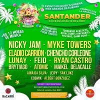 Cartel Reggaeton Beach Festival (Santander) 2022