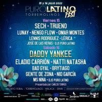 Cartel Puro Latino Fest Torremolinos 2022