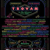 Cartel Fira Valenciana de la Música Trovam - Pro Weekend 2022