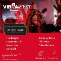 Cartel Vibra Mahou Fest Gijón 2023
