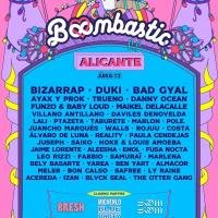 Cartel Boombastic Festival Alicante 2023