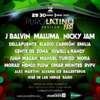 Cartel Puro Latino Fest Sevilla 2023