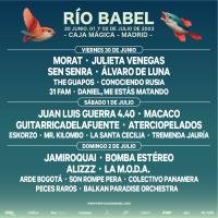 Cartel Festival Río Babel 2023