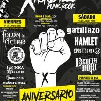 Cartel Astudillo Punk Rock 2019