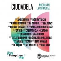 Cartel Noches en la Ciudadela de Pamplona 2021