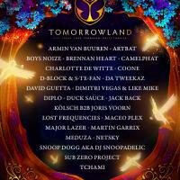 Cartel Tomorrowland 31.12.2020