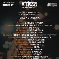 Cartel Bilbao Musikfest 2021