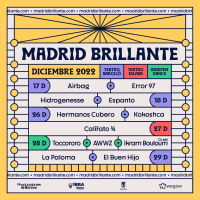 Cartel Madrid Brillante 2022