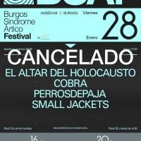 Cartel Burgos Síndrome Ártico Festival 2022
