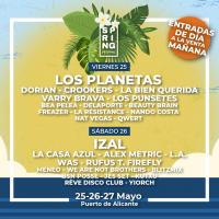 Cartel Alicante Spring Festival 2018