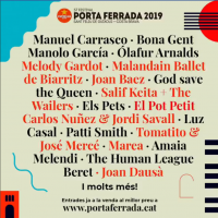 Cartel Festival de la Porta Ferrada 2019