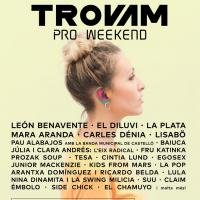Cartel Fira Valenciana de la Música Trovam - Pro Weekend 2019