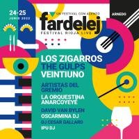 Cartel Fárdelej Festival Rioja Live 2022