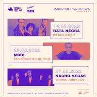 Nacho Vegas, mori y Rata Negra actuarán como aperitivo del Bilbao BBK Live