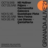 Cartel Granada Alive (octubre-noviembre)