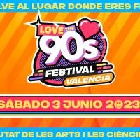 Cartel Love the 90’s Valencia 2023