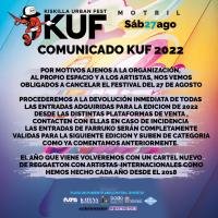 Cartel Kiskilla Urban Festival (KUF) 2022