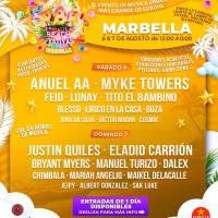 Cartel Reggaeton Beach Festival (Marbella) 2022