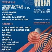Cartel Miranda Urban Festival 2022