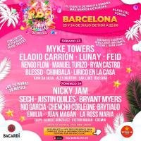 Cartel Reggaeton Beach Festival (Barcelona) 2022