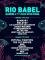 Cartel Festival Río Babel 2018