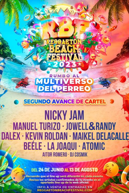 Reggaeton Beach Festival (Madrid) 2023 | Cartel, Entradas, Horarios Y ...