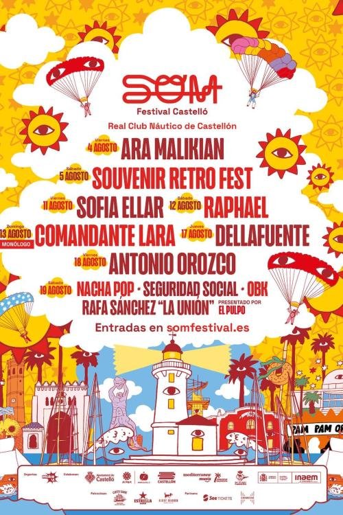 SOM Festival Castelló 2023 Cartel, entradas, horarios y hoteles